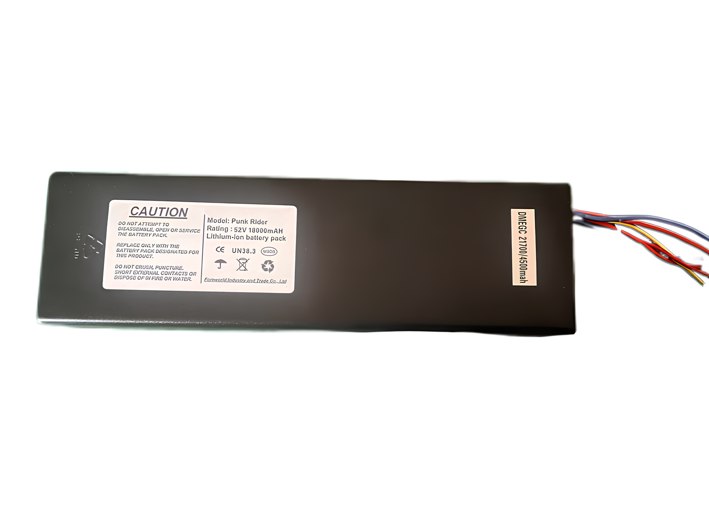 battery pack 52v 18ah