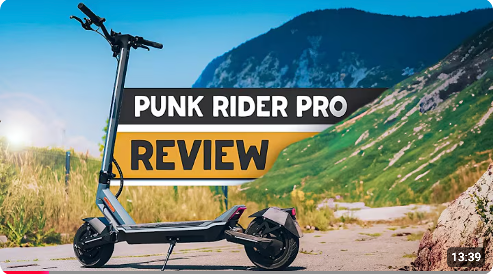 Is the Punk Rider Pro the Best Dual Motor Electric Scooter Under $1400?