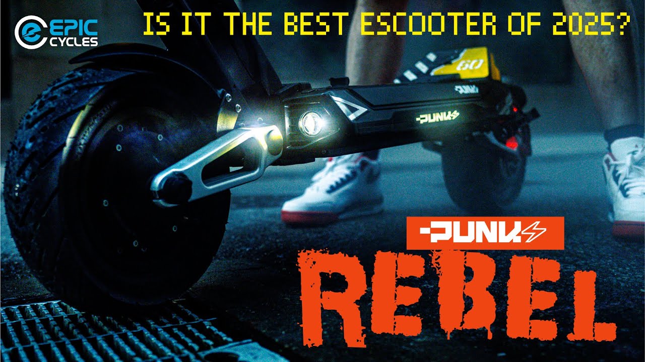 The NEW Punk Rebel E-Scooter is INSANE!!