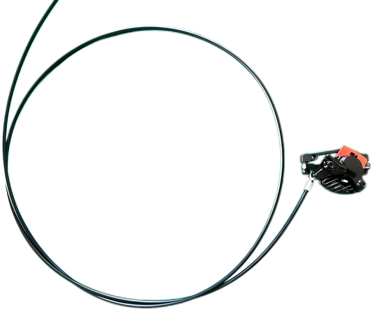 FRONT HYDRUALIC BRAKE line with caliper (NUTT)