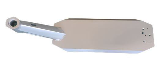 Front bracket + battery compartment + connecting board assmebly (Welded)