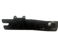 (left) Rear fork iron plate