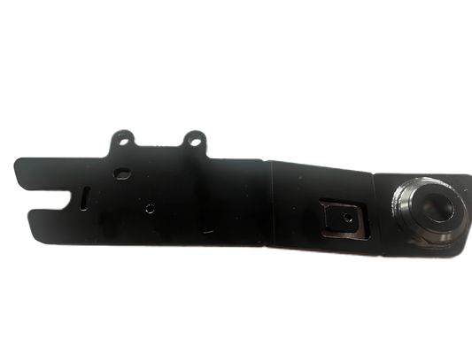 (left) Rear fork iron plate